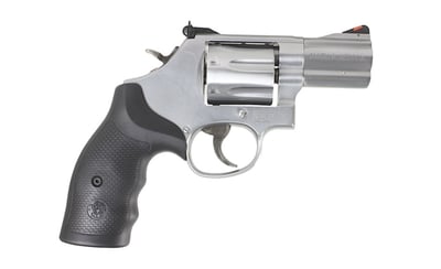 S&W 686 Plus 357 Magnum 7rd 2.50" Stainless Steel Black Polymer - $789.99 