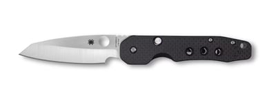Spyderco Smock Folding Knife 3.45" Wharncliffe CPM S30V Stainless Steel Blade Carbon Fiber/G-10 Handle Black - $212.80 + Free Shipping