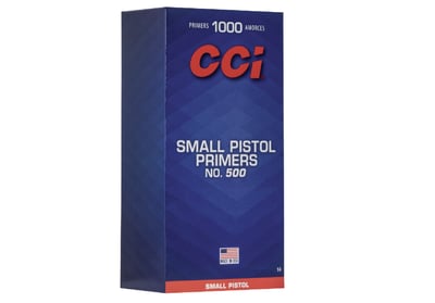 CCI #500 Small Primers 1000 Count - $69.99 