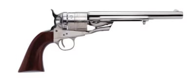 Cimarron Firearms 1851 Revolver 45 Colt (Long Colt) 8" Barrel 6-Round Nickel Walnut - $610.11 + Free Shipping 