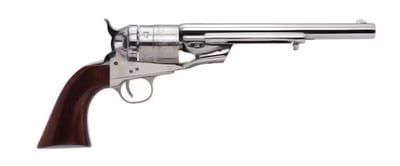 Cimarron Firearms 1851 Revolver 45 Colt (Long Colt) 8" Barrel 6-Round Nickel Walnut - $610.11 + Free Shipping