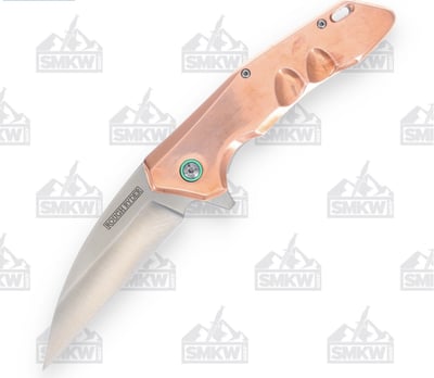 Rough Ryder Copper Wharncliffe Linerlock Folding Knife - $27.99 (Free S/H over $75, excl. ammo)
