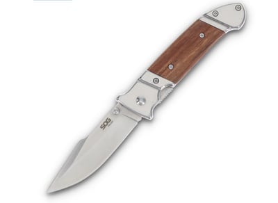 SOG Fielder Folding Knife Wood Handle - $9.99 (Free S/H over $75, excl. ammo)