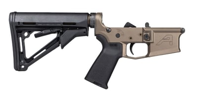 M4E1 Complete Lower Receiver w/ MOE Grip & CTR Carbine Stock - $345  (Free Shipping over $100)