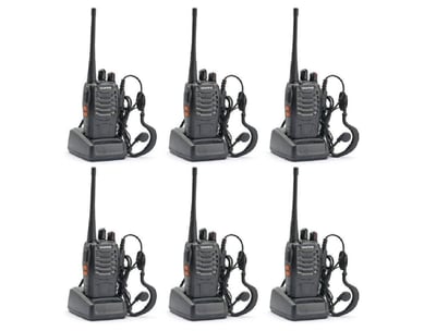 BaoFeng BF-888S Two Way Radio (Pack of 6) - $49.8 (Free S/H over $25)