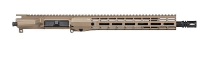 M4E1 Threaded Complete Upper, 13.9" 5.56 CMV Mid-Length Barrel w/ 12.7" ATLAS R-ONE M-LOK Handguard FDE - $442 (add to cart price)  (Free Shipping over $100)