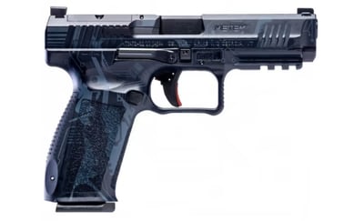 Canik Mete SFT Polymer Striker Fired 4.5" Barrel 3 Dot Sights Optic Ready 18 & 20 Rd Mag Blue Cyber Cerakote - $379 