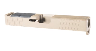 ELD Performance 19 FDE Serrated RMR Cut Slide with RMR Plate Installed - $119.99 