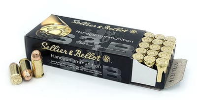 Sellier & Bellot 45 ACP 230 Grain FMJ 1000 Rounds - $374.99 