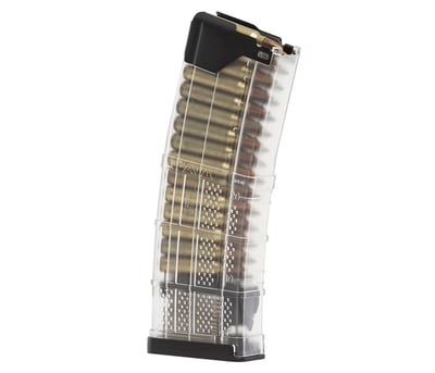 Lancer Systems L5 AWM Advanced Warfighter Magazine AR-15 223 Remington, 5.56x45mm, 300 AAC Blackout Polymer (Clear) - $11.99 