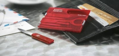 Victorinox Swiss Army Swiss Card, Translucent Ruby - $27.4 (Free S/H over $25)