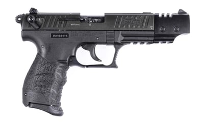 Walther P22 22LR Target 5" 10 Rnd Black - $269.99