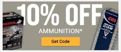 10% Off Qualifying Ammunition With Code "AMMO090623"