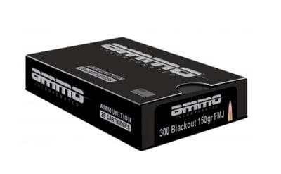 Ammo Inc Signature Target .300 BLK Ammo 150gr FMJ 20 Rounds - $10.49 