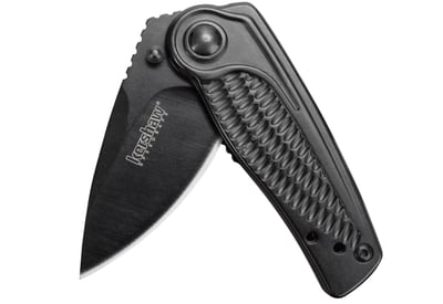 Kershaw Spoke Pocket Knife, 2" 4Cr14 Steel Blade with BlackWash Coatin, Compact Assisted-Opening EDC - $19.01 (Free S/H over $25)