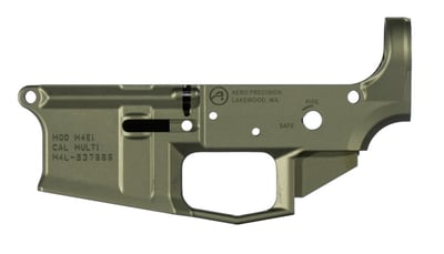 PRE-ORDER - M4E1 Low Profile Stripped Lower Receiver - OD Green Anodized - $145  (Free Shipping over $100)