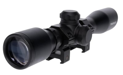 TRUGLO 4x32 Compct Crossbow Scope w/rings Rings, Black - $47.64 (Free S/H over $25)