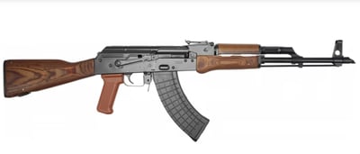 Pioneer Arms AK-47 Sporter Rifle W / Laminated Wood Stock, 7.62x39, 30 Round Mag, 45 Degree Comp, Original Polish Manufacture - $599