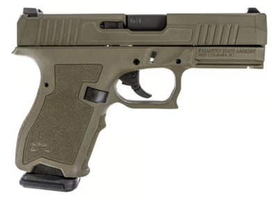 PSA Dagger Compact 9mm Pistol With Extreme Carry Cuts, Sniper Green - $259.99