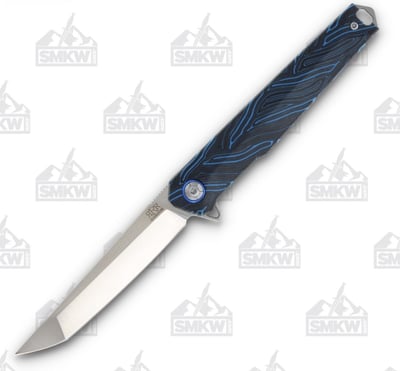 Rough Ryder Reserve Black and Blue D2 Tanto Folding Knife - $55.99 (Free S/H over $75, excl. ammo)