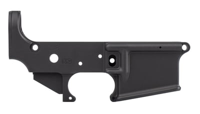 AR15 Stripped Lower Receiver, No Small Logo Anodized Black - $60.97  (Free Shipping over $100)