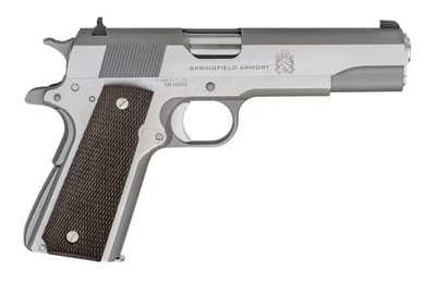 Springfield Armory 1911 Mil-Spec 45 ACP 5" Barrel 7-Round Stainless Wood - $649.99 + Free Shipping 