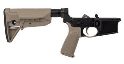 Bravo Company Manufacturing BCM4 AR-15 Complete Lower Receiver Gunfighter Mod 0 SOPMOD Stock FDE - $319.99 