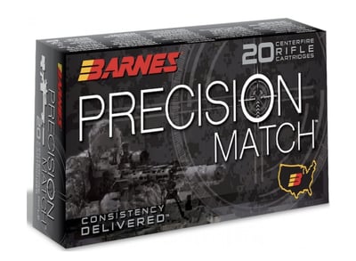 Barnes .300 Blackout 220gr Subsonic OTM BT Precision Match Ammo 20 Rounds - $16.99