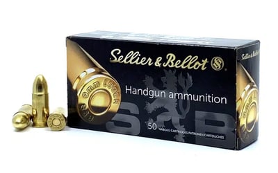 Sellier & Bellot 9mm 115 Grain FMJ 1000 Rnd - $229.99 