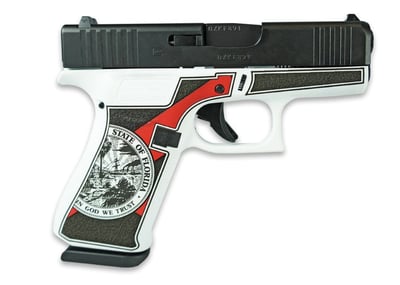 Glock 43X Florida White 9mm 3.41" Barrel 10-Rounds - $471.95 