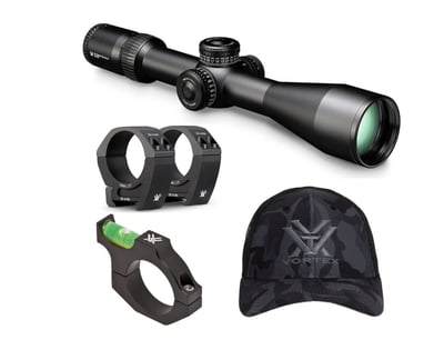 Vortex Strike Eagle 5-25x56 Riflescope with FFP EBR-7C MOA Reticle w/Rings, Hat & Riflescope Tube - $599 after code "FCVX600" (Free 2-day S/H)