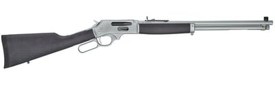 HENRY Big Boy Side Gate All Weather 30-30 Win 20" 5rd Lever Rifle Satin Chrome - $1058.99 (Free S/H on Firearms)