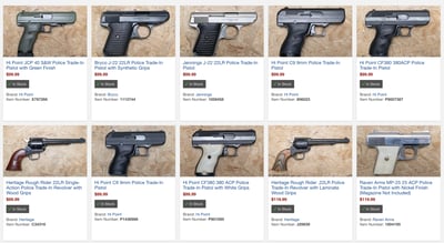 Used Handguns Collection - $99.99 (Free S/H on Firearms)
