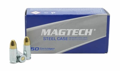 Magtech Steel Case 9mm 115 Grain FMJ 1000 Rnd - $219.99