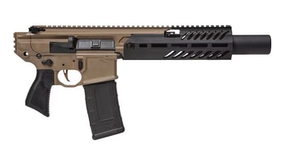 Sig Sauer MCX Rattler Canebrake Pistol 300 AAC Blackout (7.62x35mm) 5.5" Barrel 30-Round Coyote Black - $2349.99 + Free Shipping 