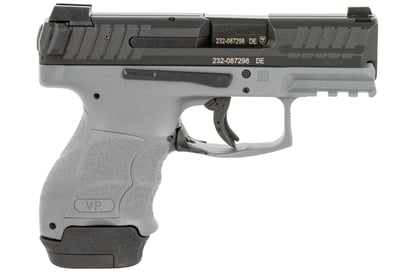 Heckler and Koch VP9SK Gray 9mm 3.39" Barrel 15-Rounds Fixed Sights - $499.99 + 4 Free Magazines MIR ($9.99 S/H on Firearms / $12.99 Flat Rate S/H on ammo)