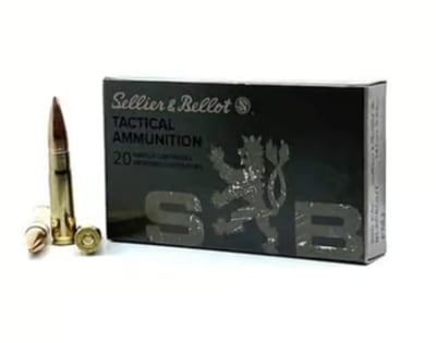 Sellier & Bellot 300 Blackout 147 Grain FMJ 500 rounds - $409.99