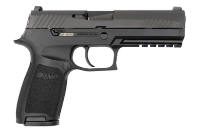 SIG Sauer P320F 9mm Full Size 17-Round 4.7" Black - $449.99 (Free S/H over $175)