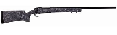 Remington 700 Long Range 300 Win Mag 26" 3rd Bolt Rifle Black & Grey - $769.57 (Free S/H on Firearms)