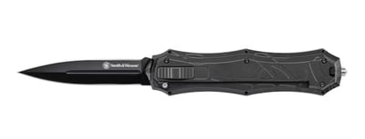 Smith & Wesson Out The Front OTF Assisted Opening Knife 3.6" Spear Point AUS-8 Stainless Steel Blade Aluminum Handle - $35.96 