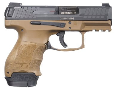 Heckler and Koch VP9SK 9mm 3.39" Barrel 15-Rounds Flat Dark Earth - $569.99 ($9.99 S/H on Firearms / $12.99 Flat Rate S/H on ammo)