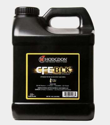 Hodgdon Gunpowder CFE BLK 8lb - $299.99