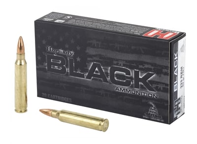 Hornady Black .223 Remington Ammo 62gr FMJ 20 Rounds - $13.49