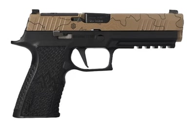 Sig Sauer P320-XTEN Endure 10mm 5" Barrel 15-Round Topographic FDE Black - $899.99 after code "10OFF2324" + Free Shipping 
