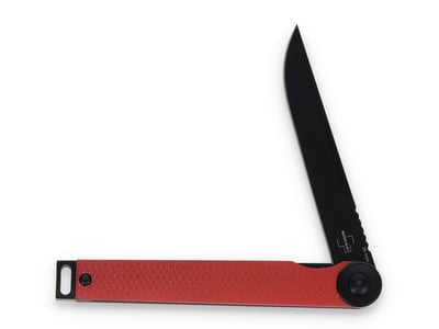 Boker Kaizen SMKW Exclusive 3.03" Black S35VN Straight Back Red G-10 - $59.99 (Free S/H over $75, excl. ammo)