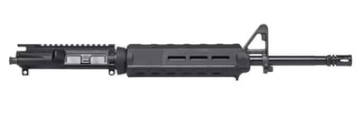 Aero Precision AR15 Complete Upper, 16" 5.56 Mid-Length Barrel with Pinned FSB, MOE Mid-Length Anodized Black - $249.99 