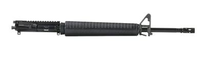 BC-15 5.56 NATO Upper 20" Black Nitride Government Cold Hammer Forged Barrel 1:8 Twist Rifle Length Gas System Rifle Handguard A2 Front Sight - $228.17 