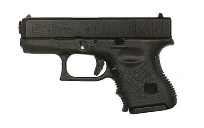 Glock 27 Gen3 .40 S&W, 3.43" Barrel, 9+1 Rounds, Used Law Enforcement Trade-in - $379.99 (Buyer’s Club price shown - all club orders over $49 ship FREE)