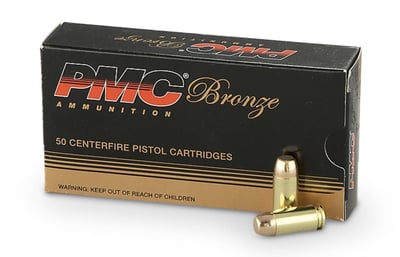 PMC .40 S&W FMJ 180 Grain Full Metal Jacket Flat Point 1000 Rounds - $265.99 (Buyer’s Club price shown - all club orders over $49 ship FREE)