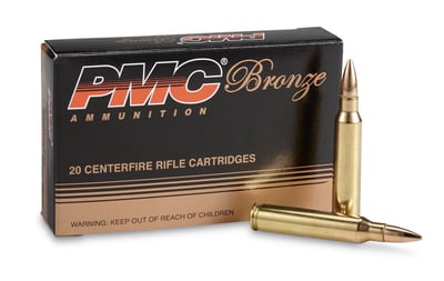 PMC Bronze .223 Remington FMJBT 55 Grain 20 Rounds - $9.02 (Buyer’s Club price shown - all club orders over $49 ship FREE)